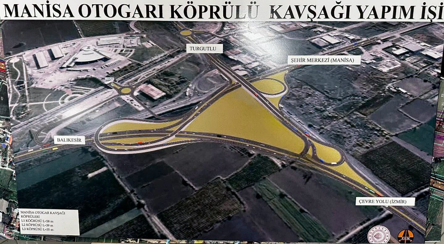 Baybatur’dan Gediz Köprülü Kavşağı’nda saha incelemesi