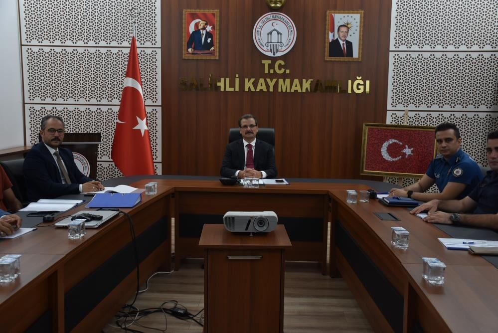 Salihli’de KPSS için güvenlik tedbirleri masaya yatırıldı-1