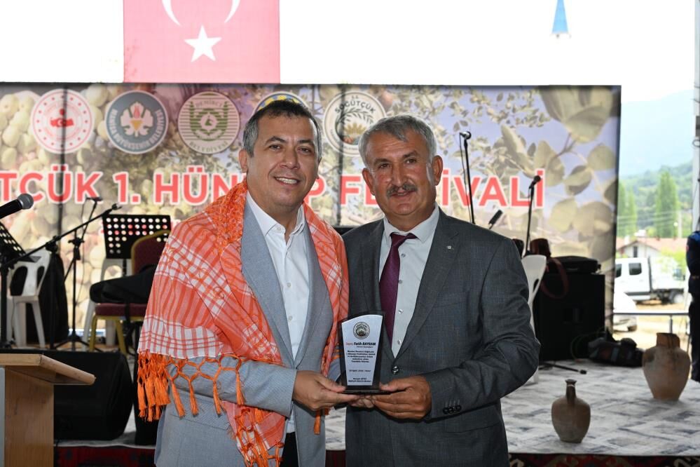 İlçede ilk hünnap festivali büyük ilgi gördü!