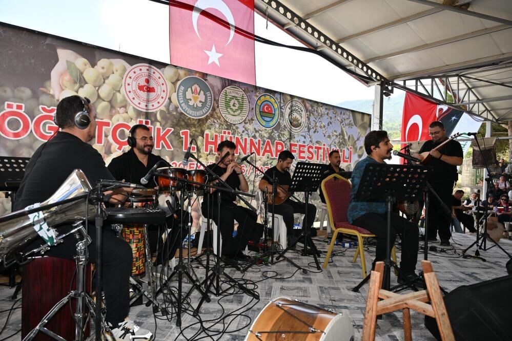 İlçede ilk hünnap festivali büyük ilgi gördü!