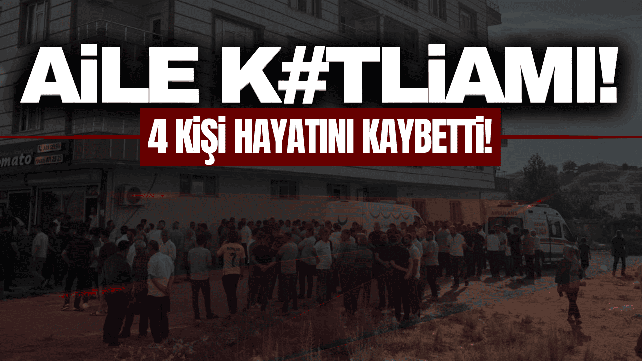 Aile faciasında 4 kişi hayatını kaybetti!