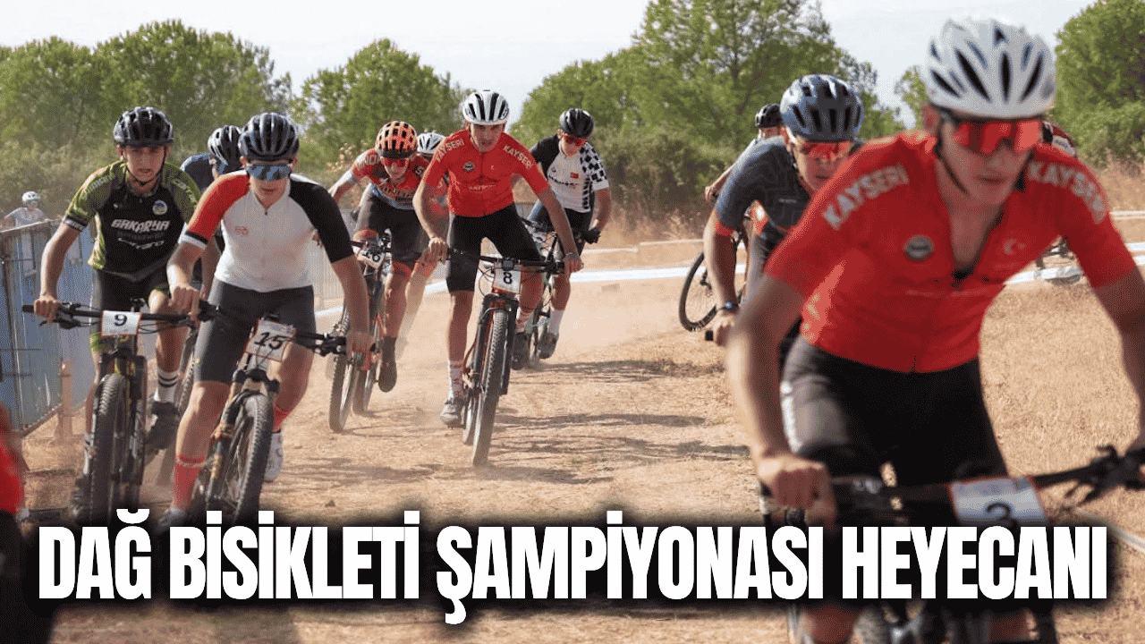 Akhisar’da Dağ Bisikleti Türkiye Şampiyonası heyecanı başladı!