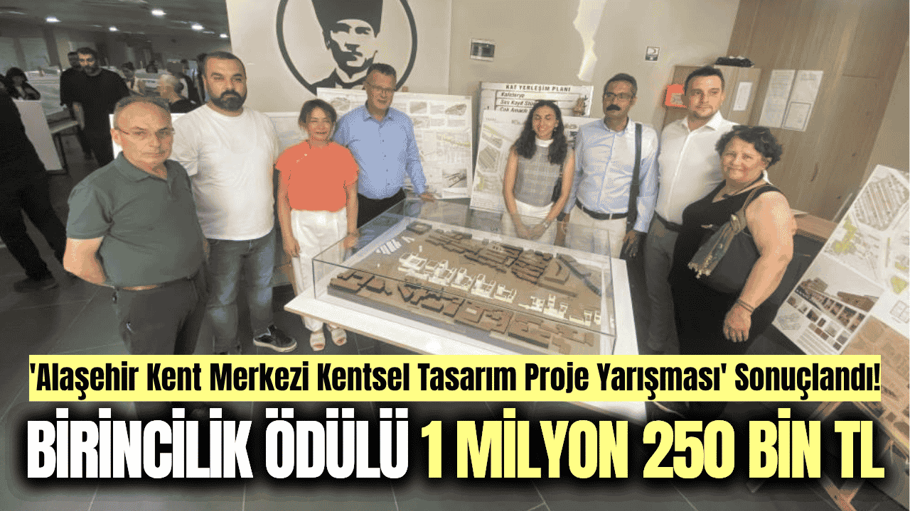 Alaşehir’in geleceğine yön verecek projeler ödüllendirildi