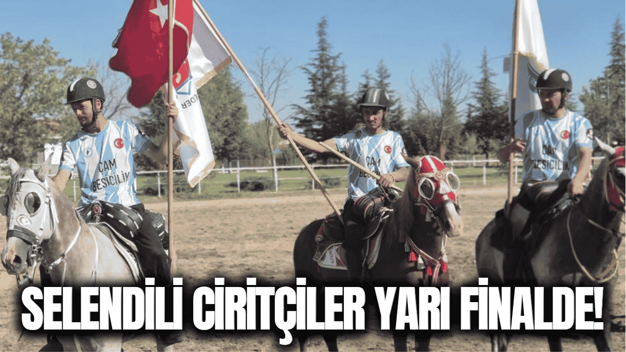 Ata sporunda büyük başarı: Selendili ciritçiler rakiplerine şans tanımadı