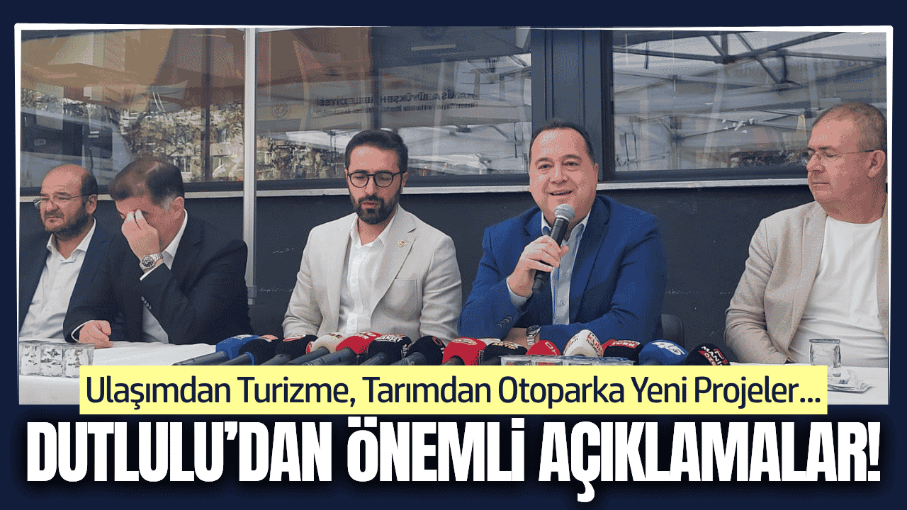 Başkan Dutlulu Manisa’nın merak ettiği sorulara yanıt verdi