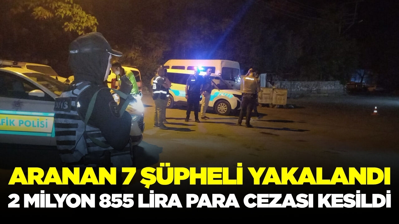 Manisa'da 17 ilçede dev asayiş operasyonu