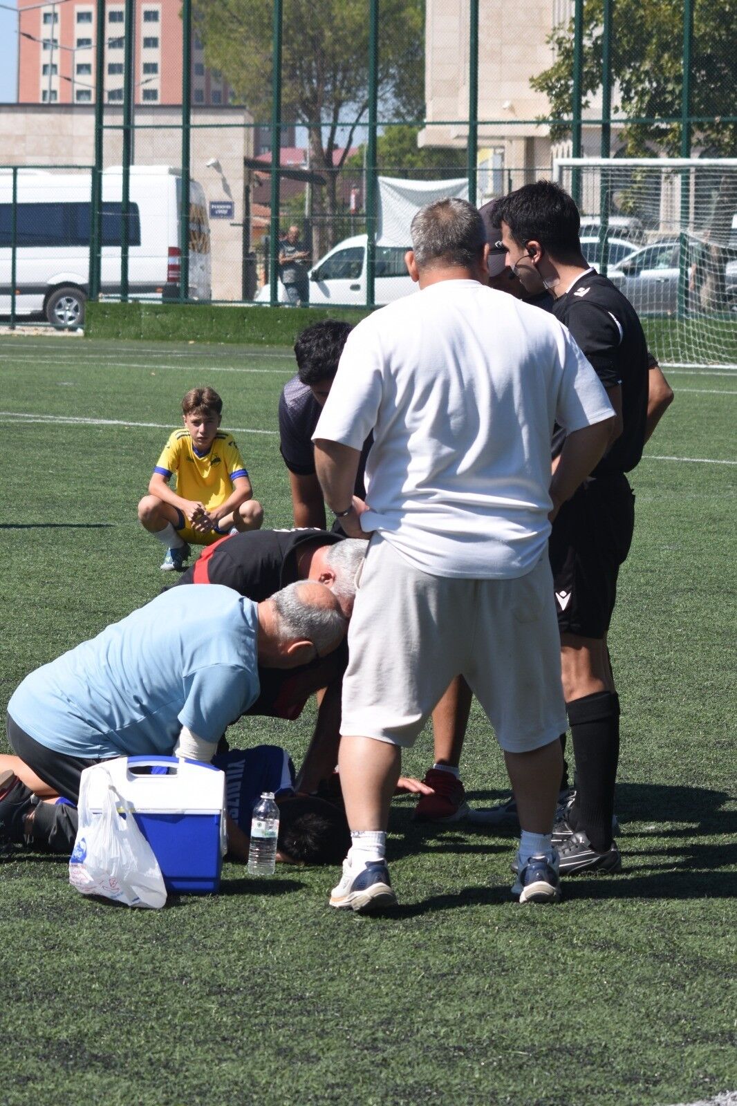 Denizli'de Korku Dolu Anlar Genç Sporcunun Hayatını Kurtardı (3)