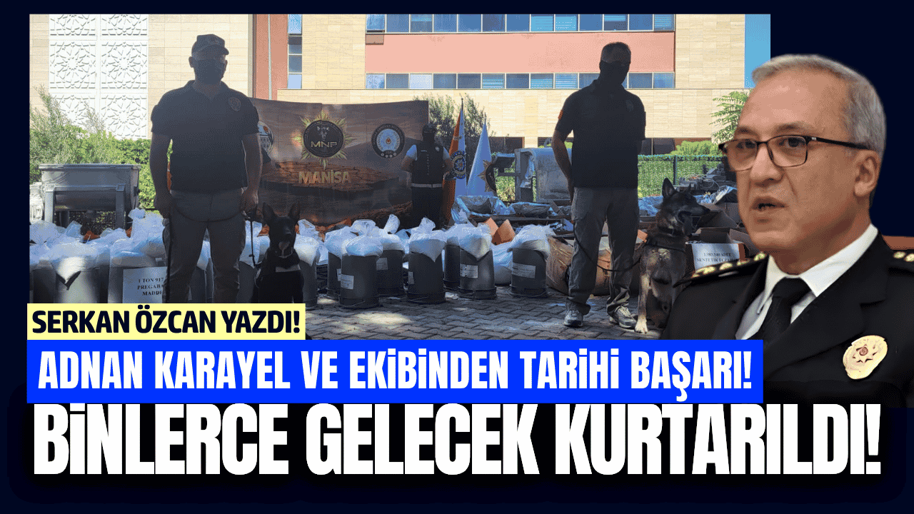 Ege ve Akdeniz’i Zehirleme Hayaline “Şafak” Darbesi: Tebrikler Manisa Emniyeti!