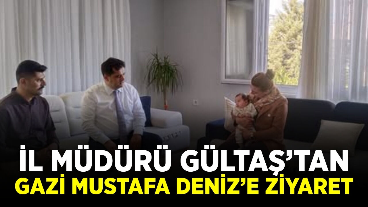 Manisa'da Kuduret Gültaş'tan gaziye vefa ziyareti