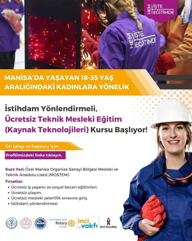 Manisa'da kadın istihdamını güçlendirecek proje: Başvurular başladı