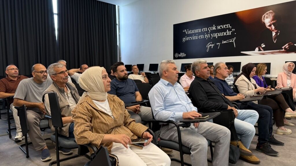 Manisa'da muhtarlara 'Mahalle Afet Gönüllüleri' projesi anlatıldı!-1