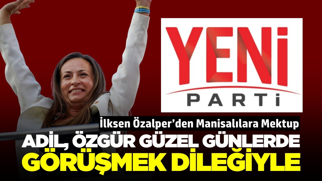 İlksen Özalper'den Manisa'ya mesaj: 'Mücadeleyi büyütme vakti'