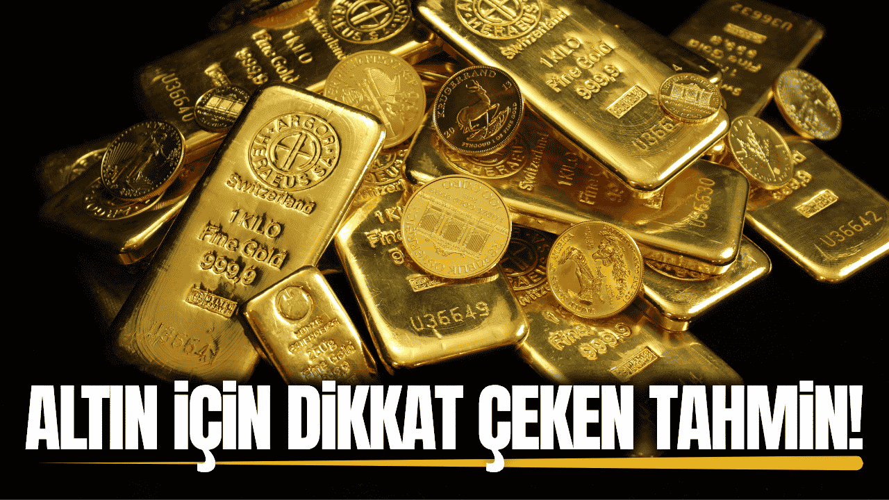 İslam Memiş'ten dikkat çeken altın tahmini!
