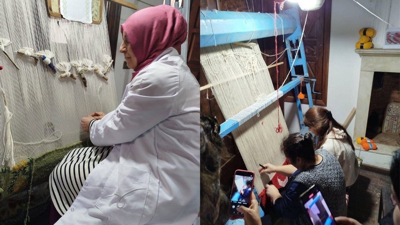 Kula’da Zamana Yolculuk Halılar Dokunuyor, At Arabalarıyla Teslim Ediliyor Kapak