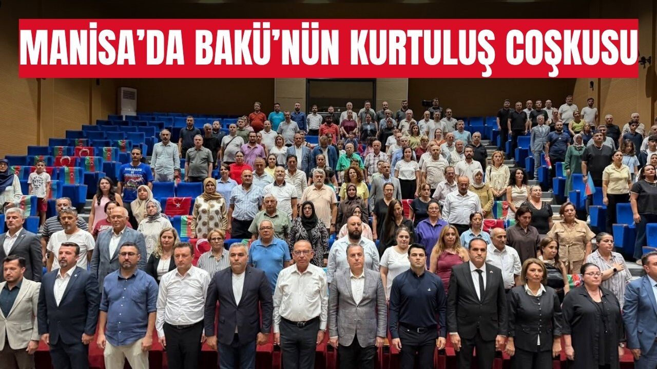 Manisa'da "İki devlet, tek millet" coşkusu