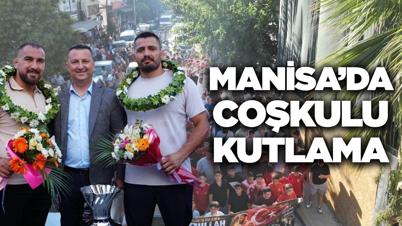 Manisa'da Feyzullah Aktürk coşkuyla karşılandı!