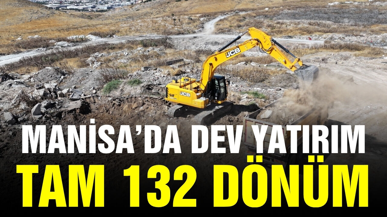 Manisa'da vahşi depolama alanı lavanta bahçesi olacak