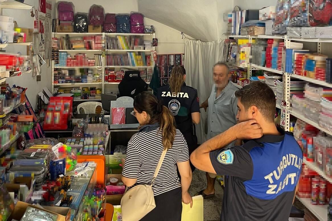 Manisa'da Kırtasiyelere Denetim! (2)