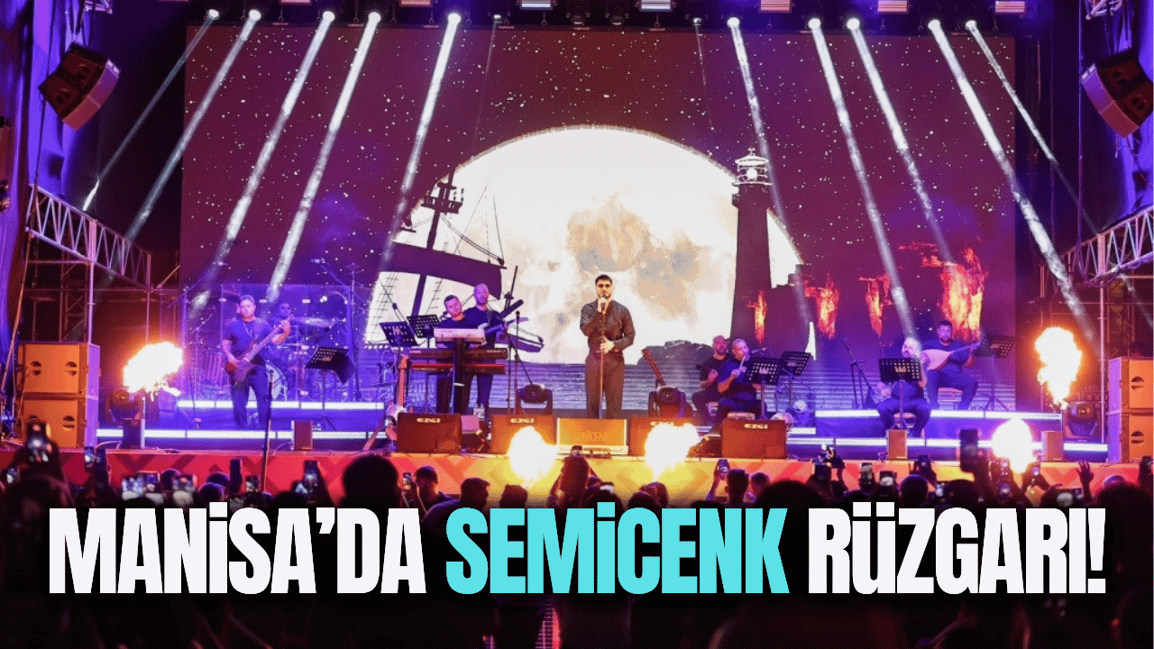 Manisa'da kurtuluş coşkusu Semicenk konseriyle zirve yaptı!