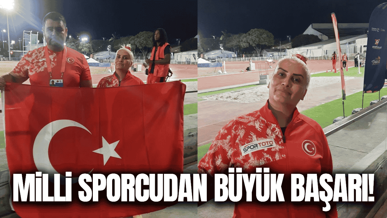 Manisalı milli atlet dünya 5’incisi oldu!