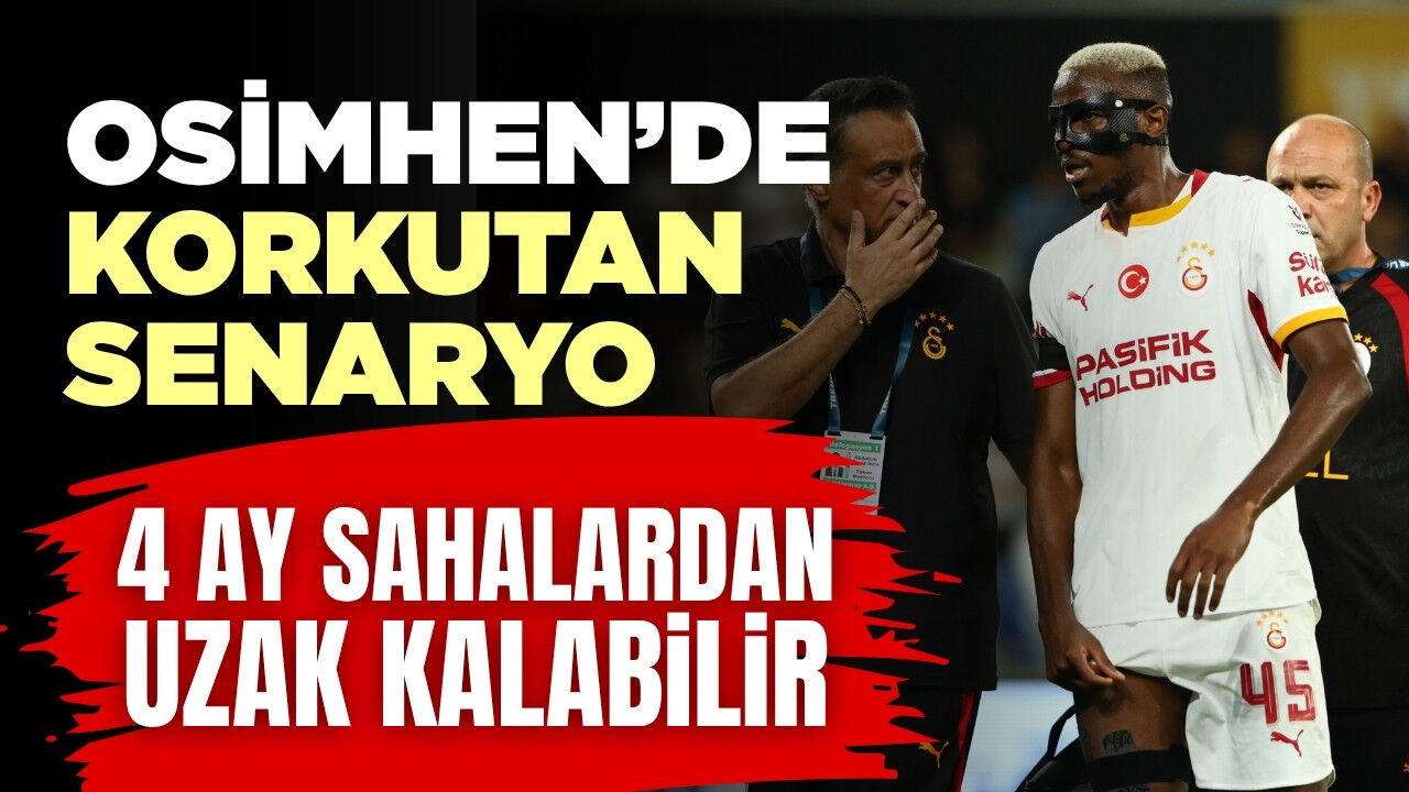 Osimhen'in sakatlığı kaç maç sürer? Osimhen kaç maç kaçıracak? İşte detaylar