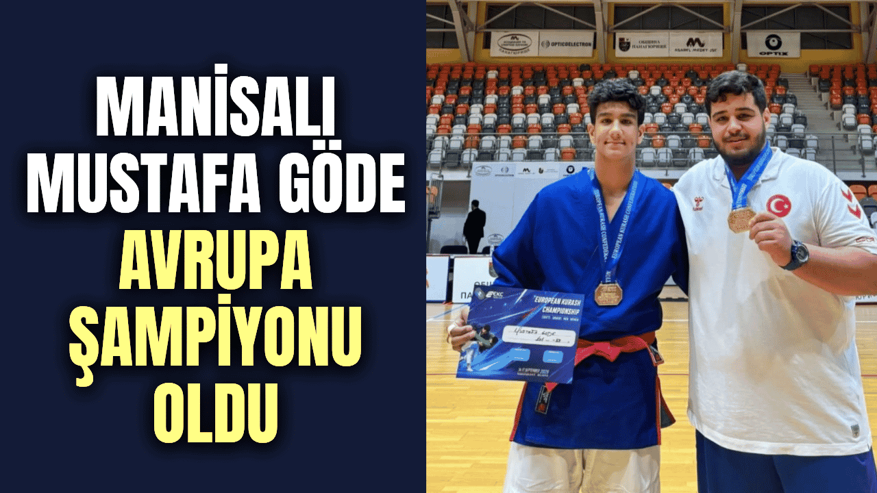 Manisa'nın gençleri Avrupa’yı salladı!