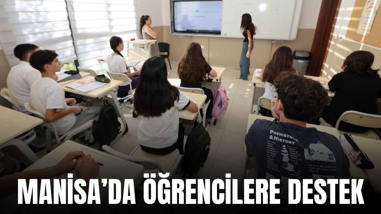 Şehzadeler Belediyesi’nden lise öğrencilerine eğitim desteği