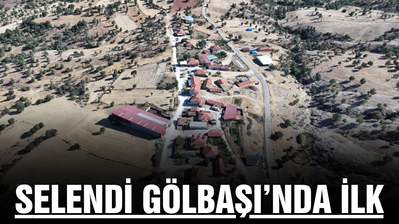 Selendi’nin sınır mahallesinde tarihi ilk