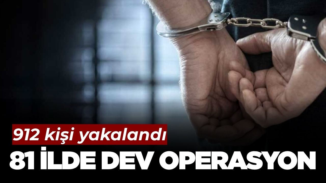 81 ilde aranan şahıslara yönelik uygulama!