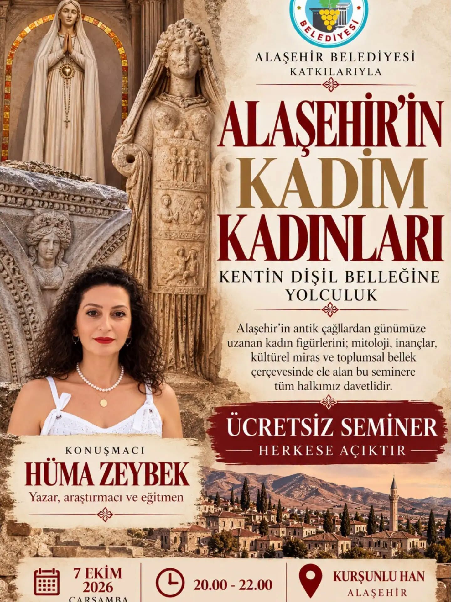 Alaşehir’in Kadim Kadınları Kurşunlu Han’da Konuşulacak-.1
