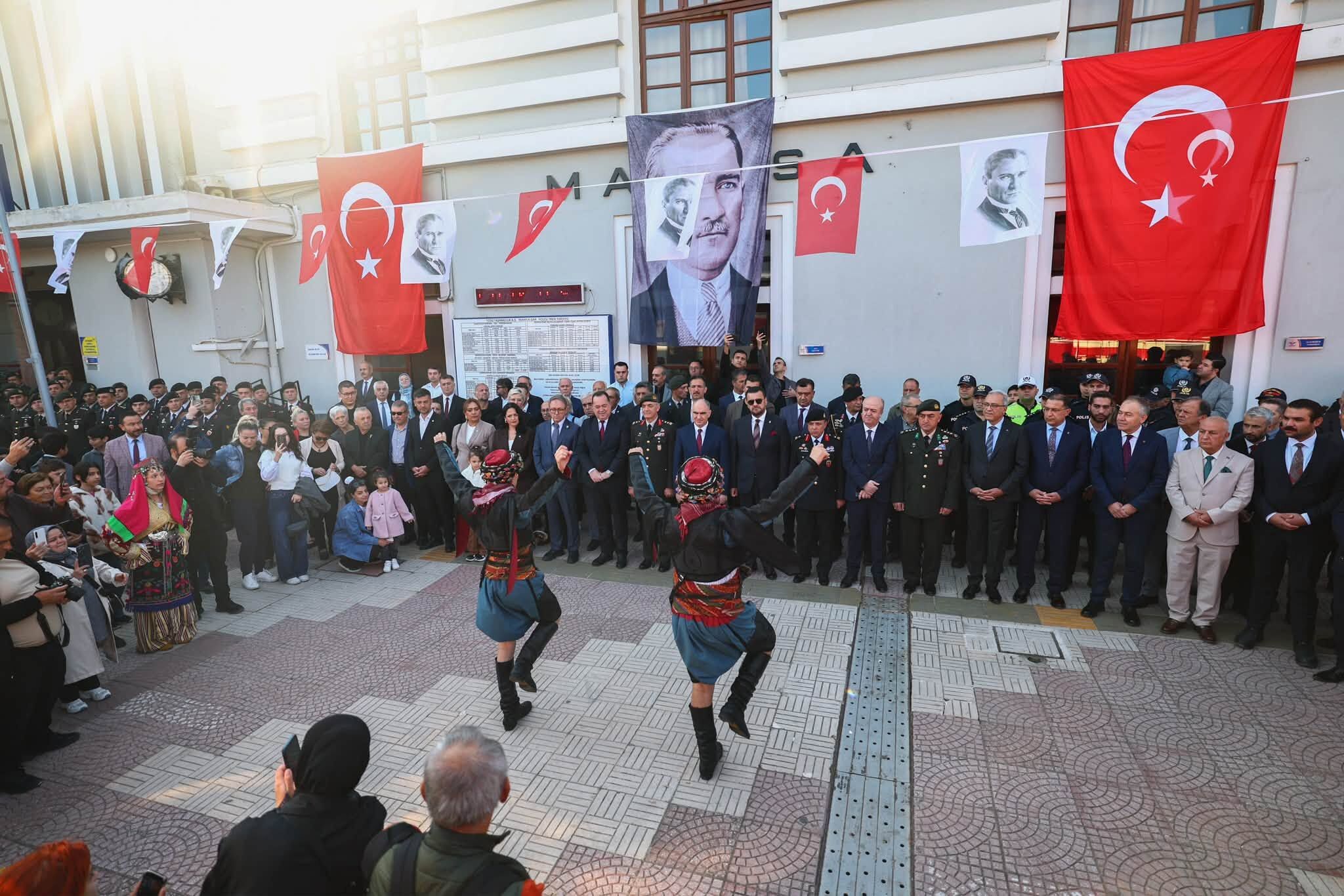 Atatürk’ün Manisa’ya gelişinin 101. yıl dönümü kutlandı!