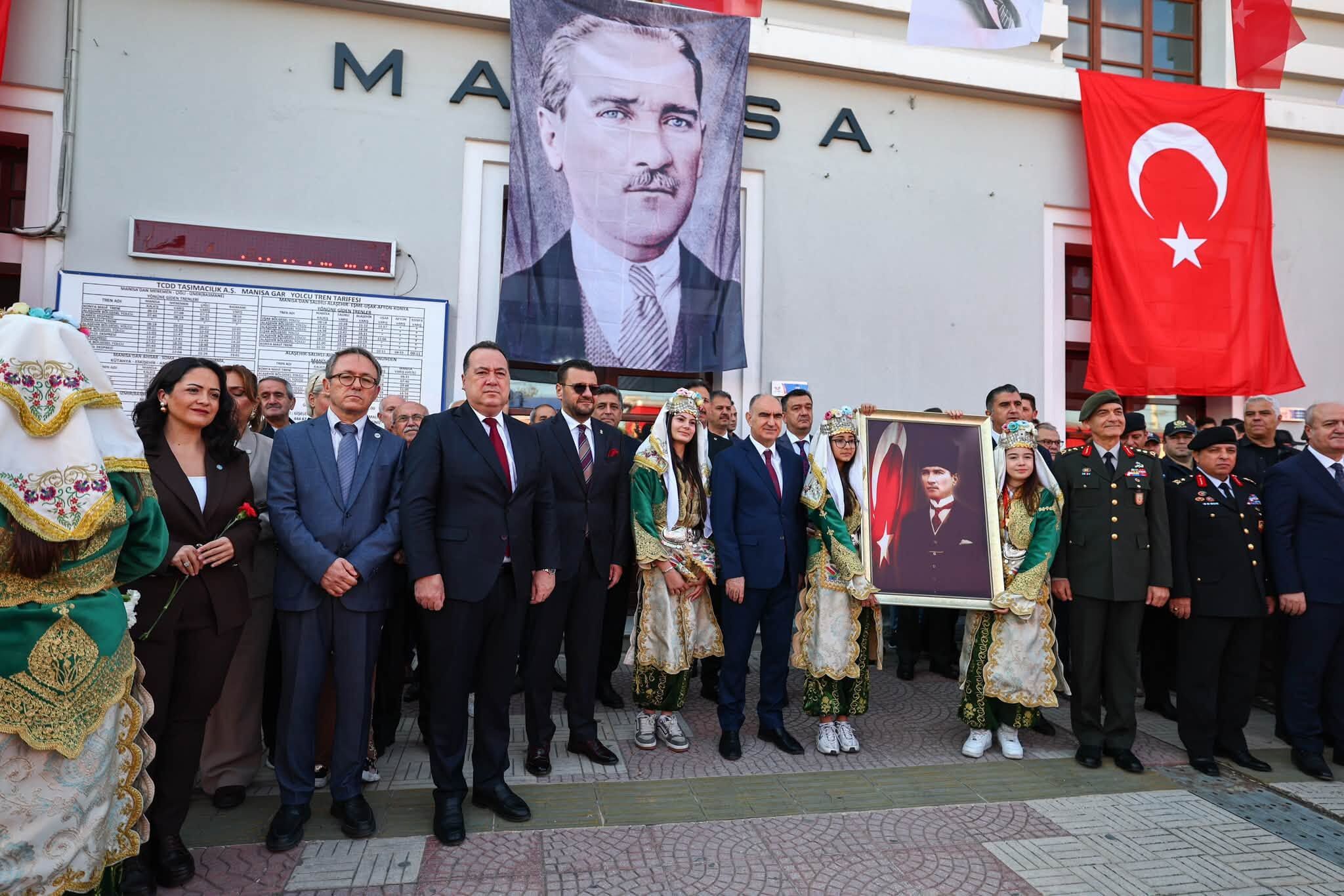 Atatürk’ün Manisa’ya gelişinin 101. yıl dönümü kutlandı!