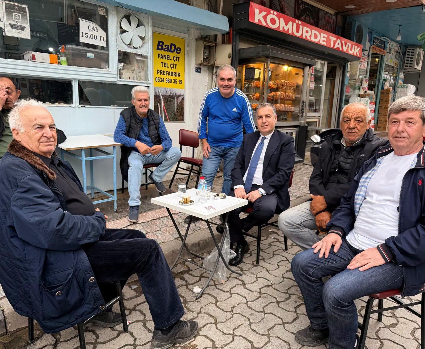 Kaymakam Kapankaya Turgutlu esnafını dinledi