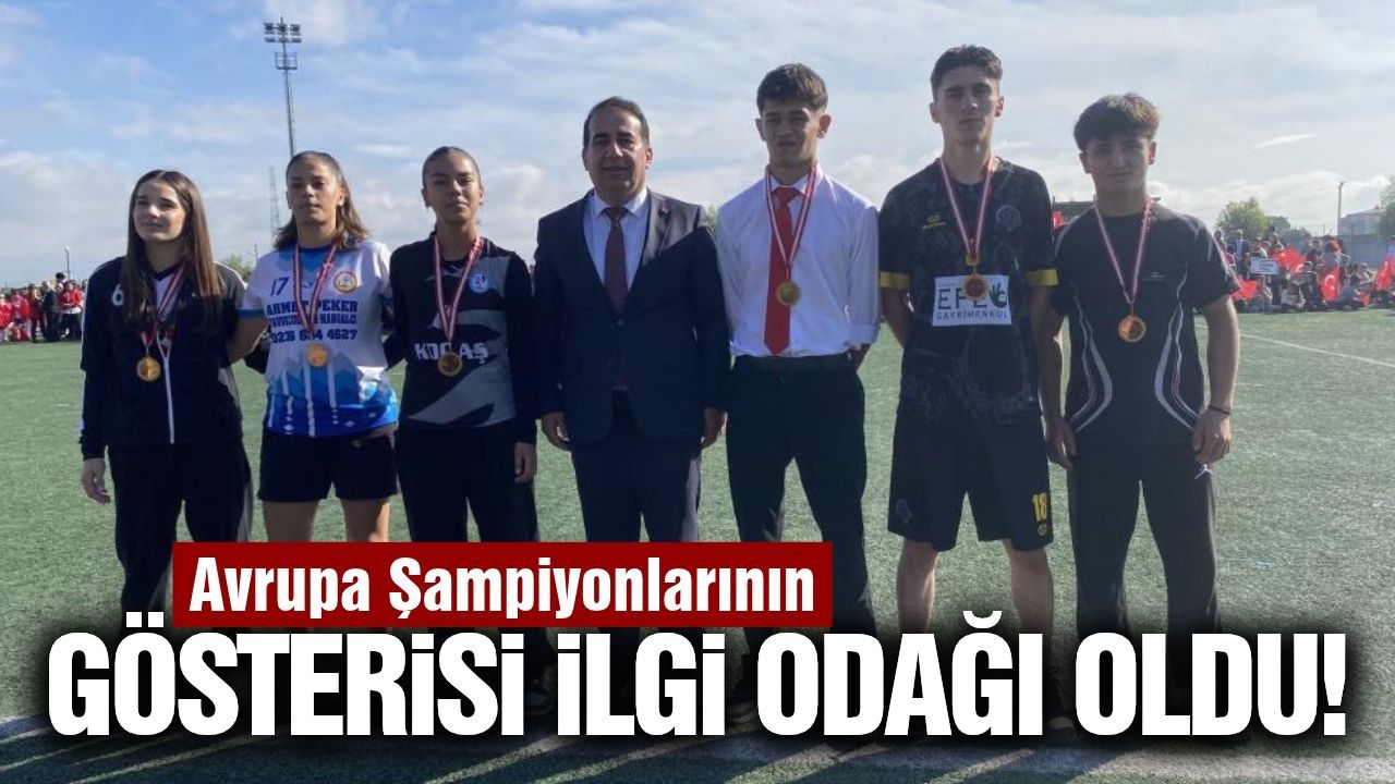 Avrupa şampiyonlarından nefes kesen gösteri!