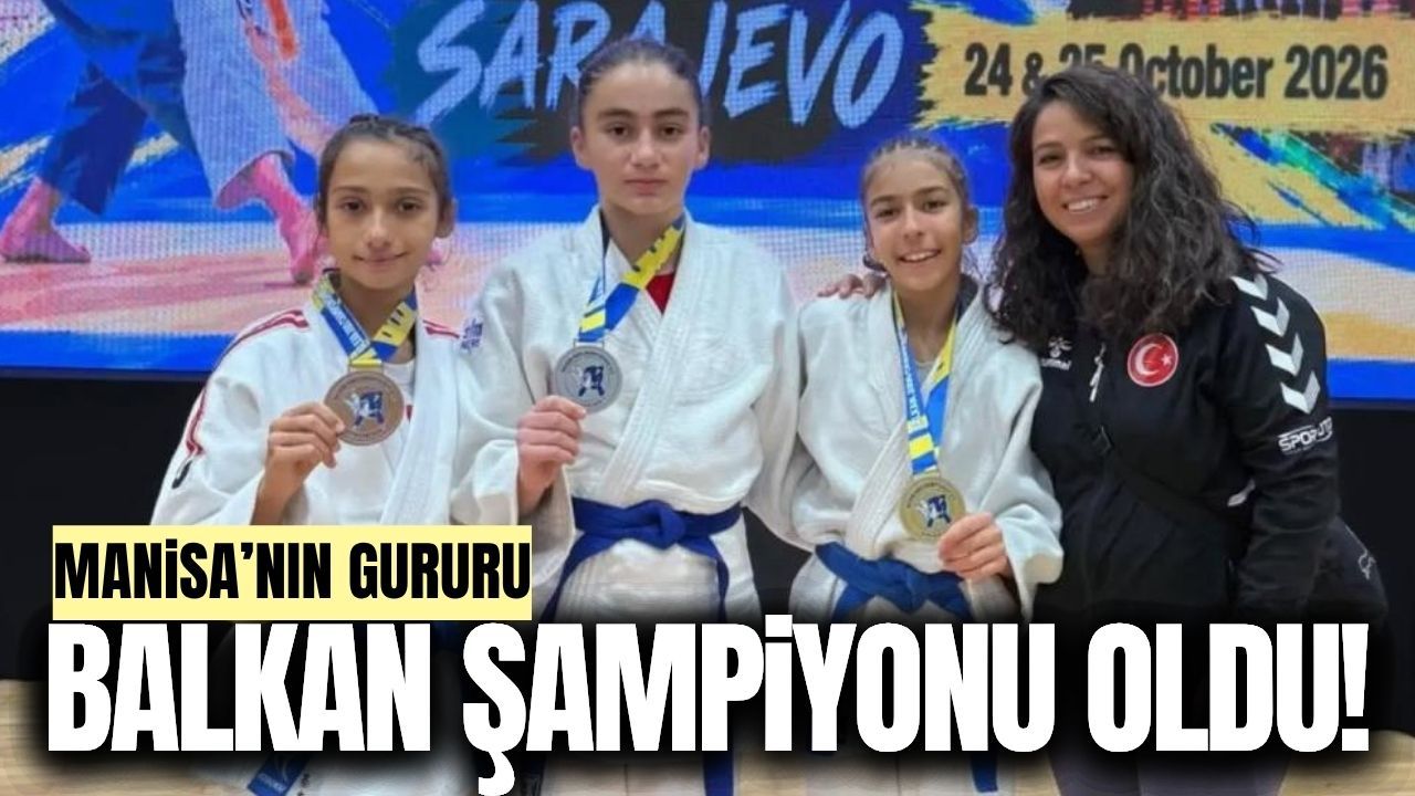 Manisalı sporcudan büyük başarı!