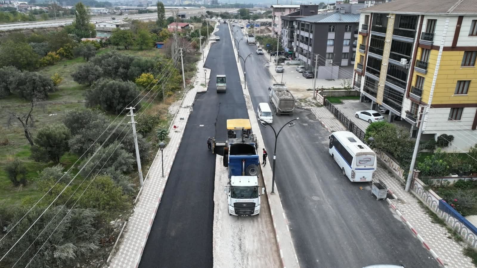 Büyükşehir'de Soma'ya Asfalt Hamlesi! (1)