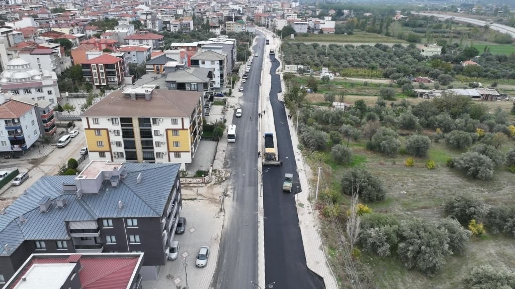 Büyükşehir'de Soma'ya Asfalt Hamlesi! (2)