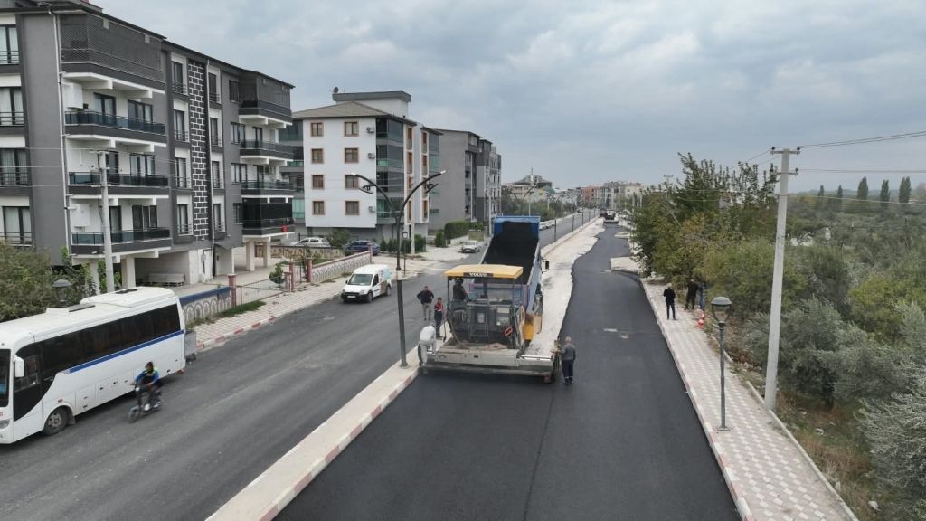 Büyükşehir'de Soma'ya Asfalt Hamlesi! (4)