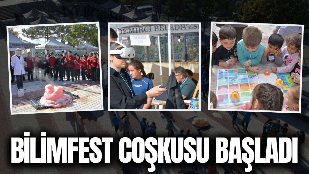 Demirci BilimFest kapılarını açtı!