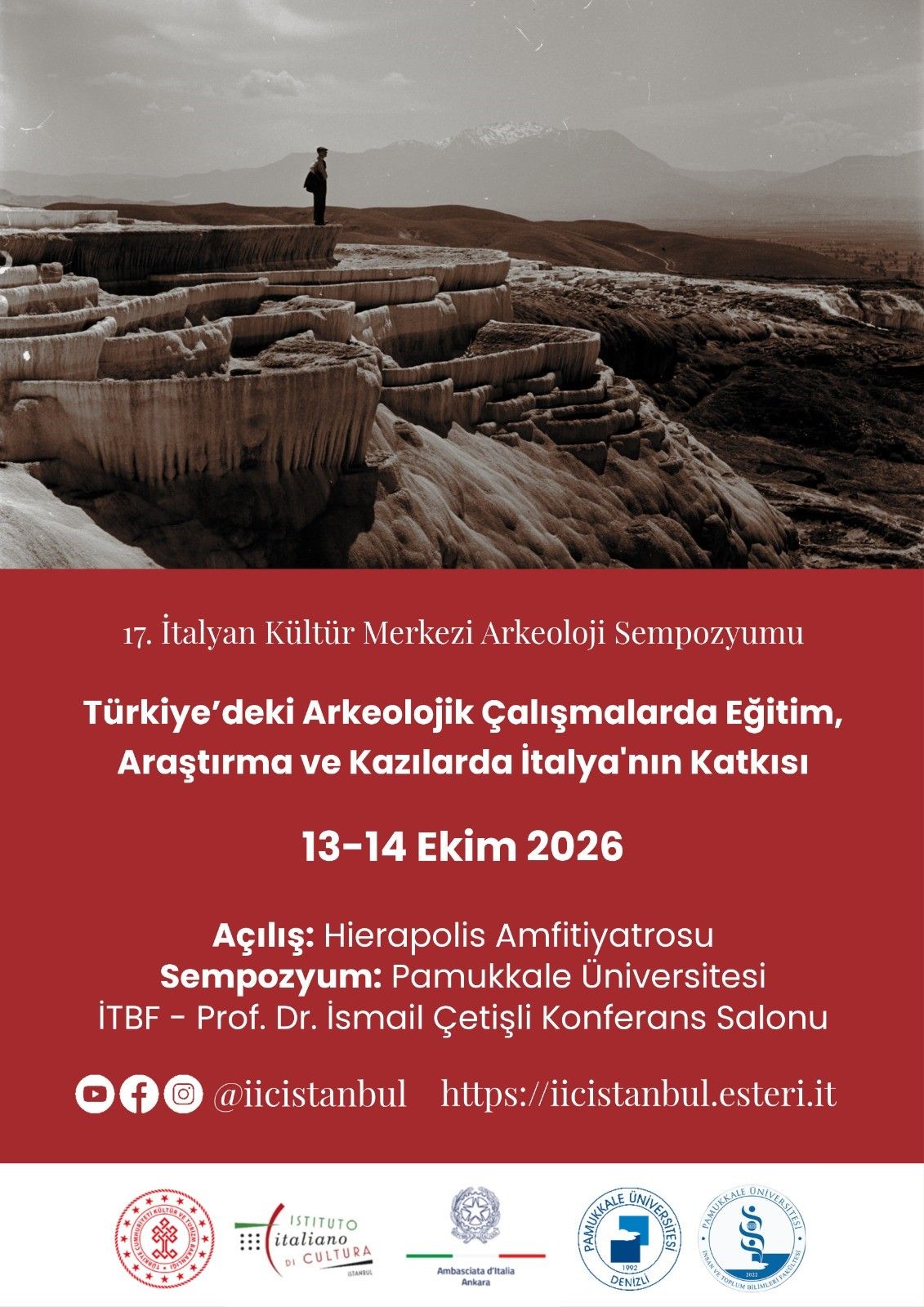 Denizli'de Sanat Rüzgarı 17. İtalyan Kültür Merkezi Arkeoloji Sempozyumu Düzenleniyor (2)
