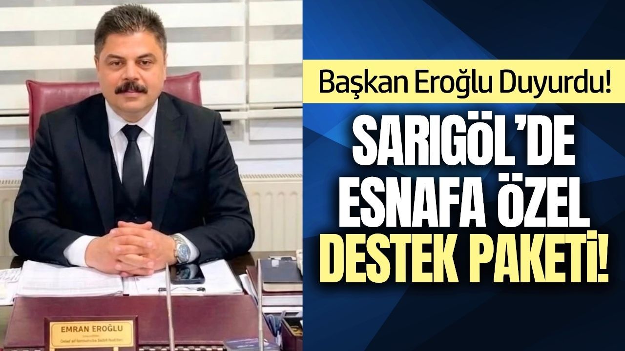 Emrah Eroğlu duyurdu: Sarıgöl esnafına Garanti BBVA’dan destek paketi