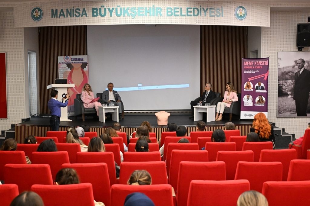 Manisa’da Meme Kanserine Karşı Farkındalık Semineri Düzenlendi-.1
