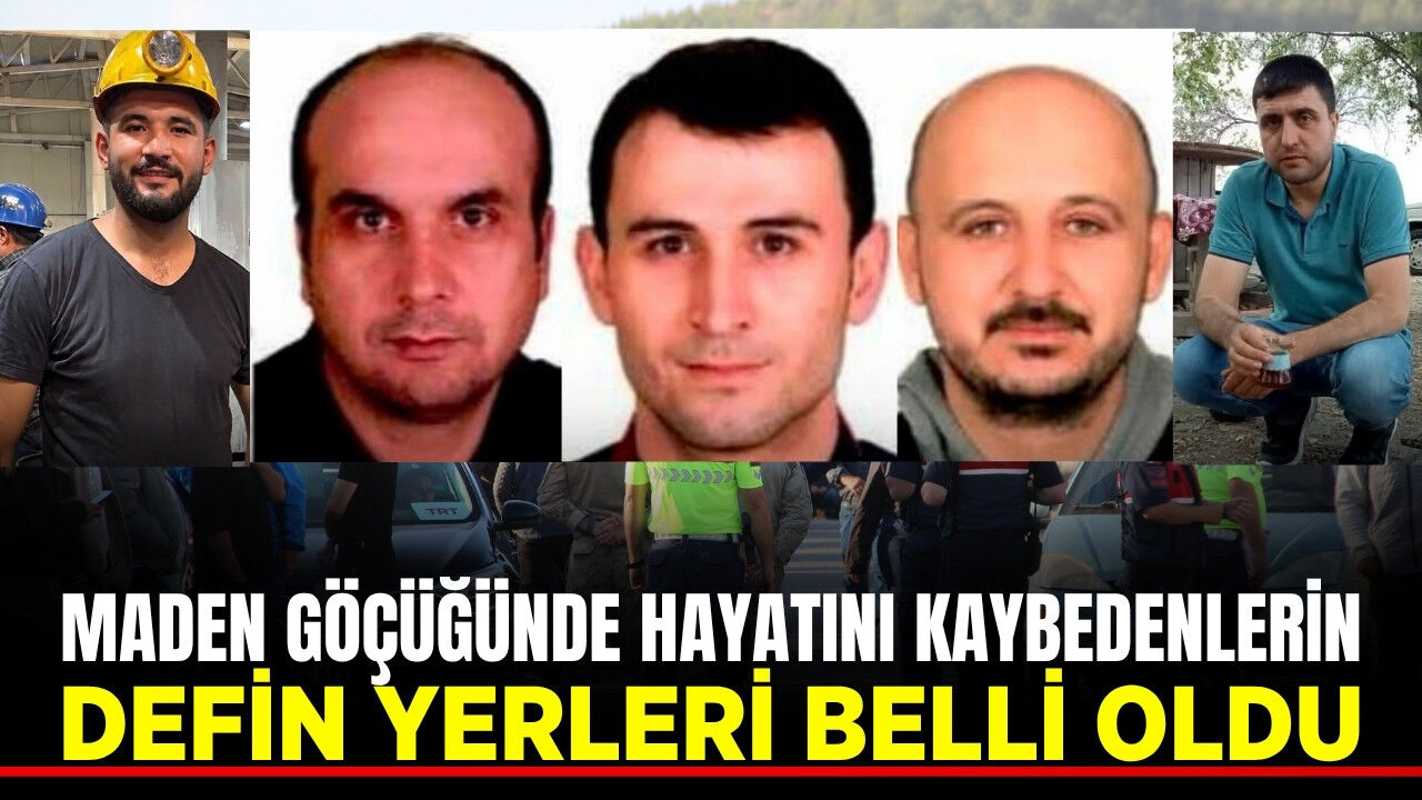 Manisa'da yürek yakan veda: Madende hayatını kaydenelerin defin yerleri belli oldu
