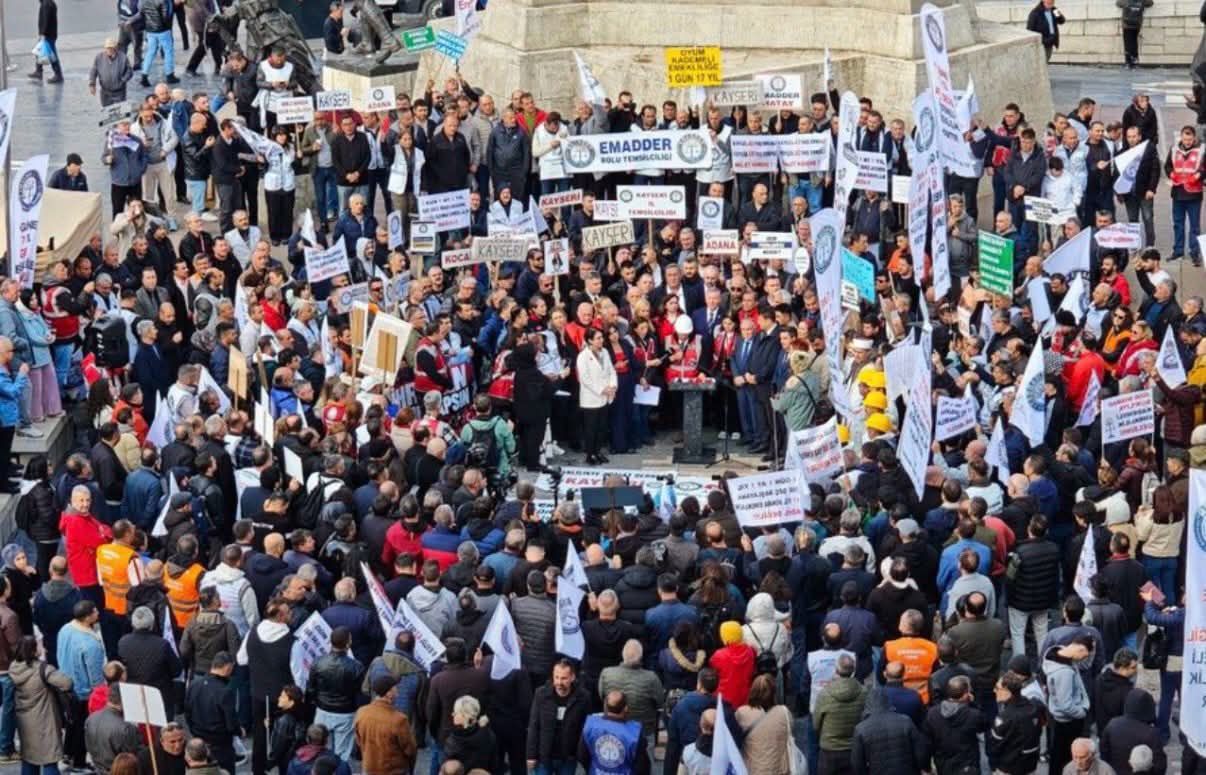 Manisa Emadder Ekibi Ankara’da Kademeli Emeklilik İçin Buluştu (2)