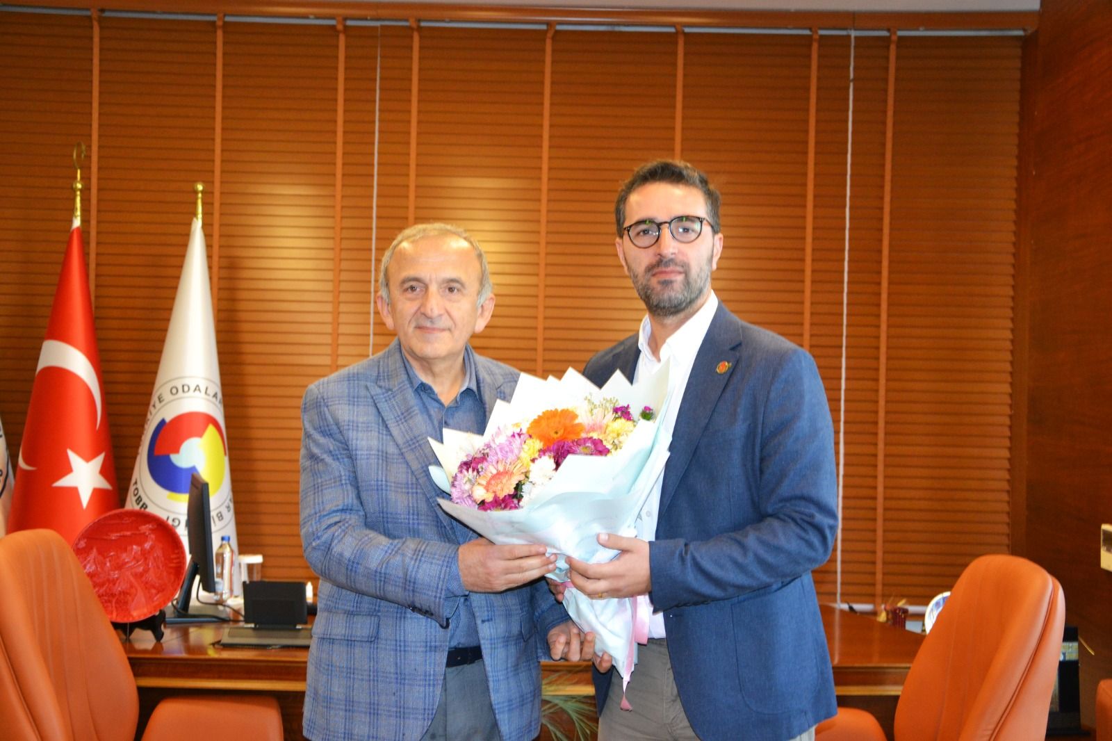 Manisa Gazeteciler Cemiyeti’nden Mehmet Yılmaz’a Tebrik Ziyareti (1)