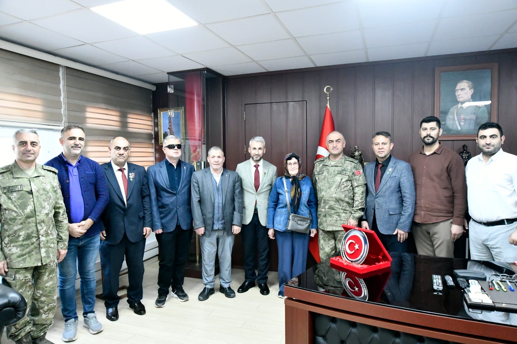 Manisa'da Albay Altınok’a Hayırlı Olsun Ziyareti (1)