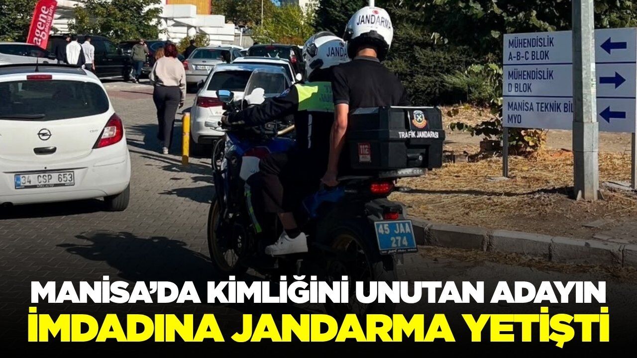Manisa'da KPSS'ye Dakikalar Kala Jandarma Seferberliği
