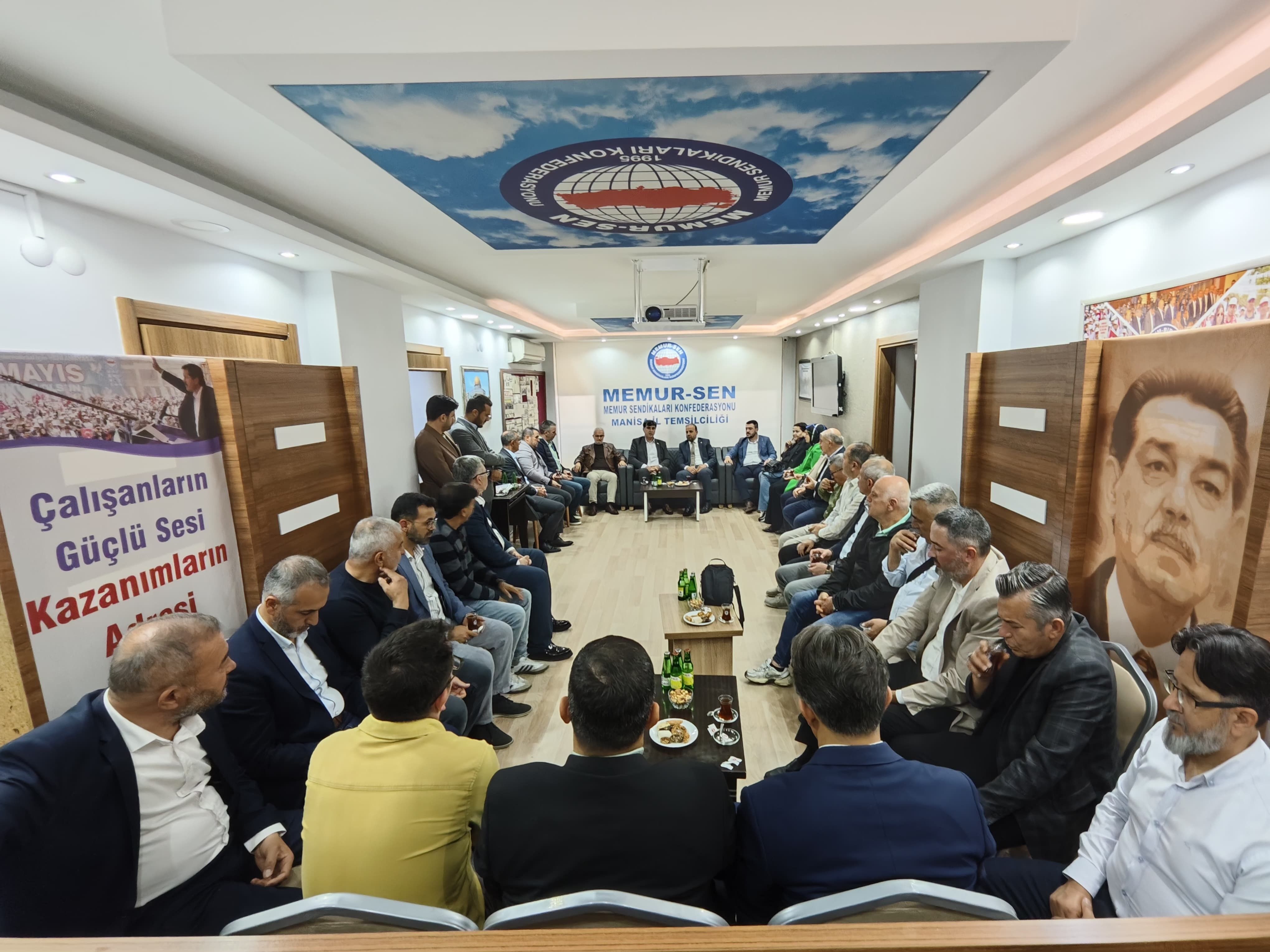 Manisa'da Memur Sen'e Kritik Ziyaret (3)