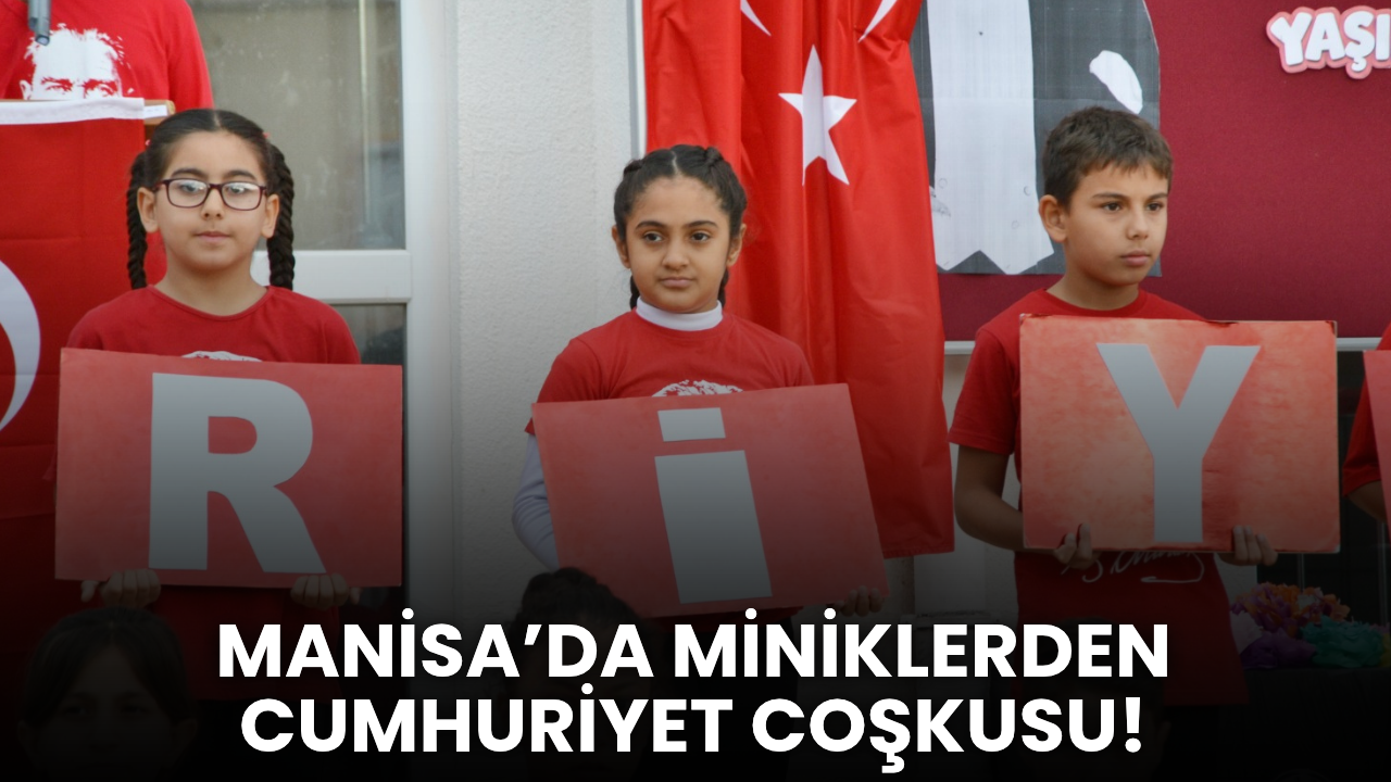 Dr. Ömer Faruk Meriç İlkokulu’nda Cumhuriyet coşkusu!
