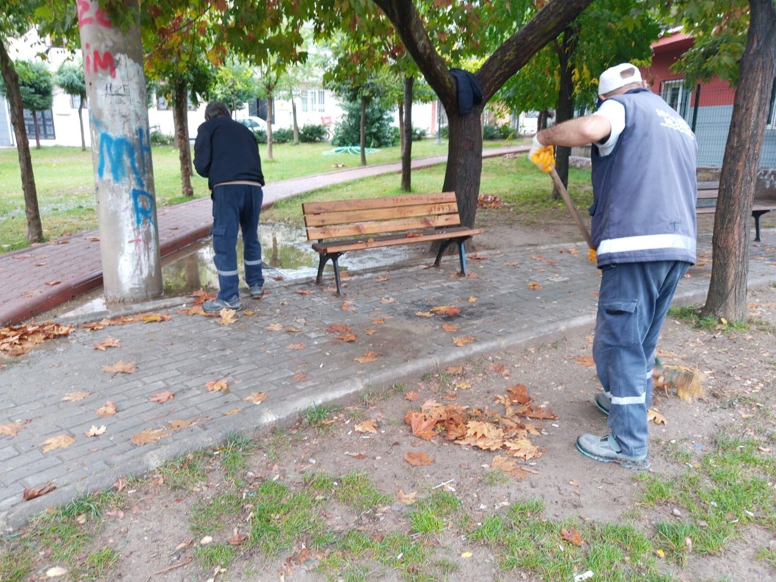 Manisa'da Yağmur Sonrası Hızlı Müdahale (2)
